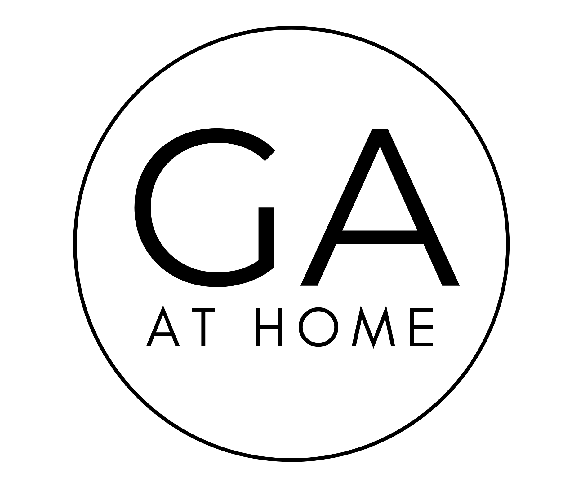 GA at Home at Green Acres Landscape logo