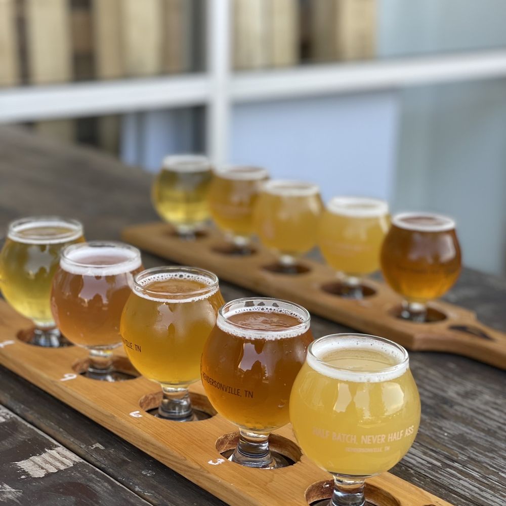 Flight of beers