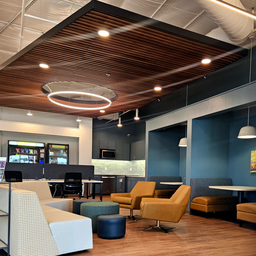 Interior sitting area