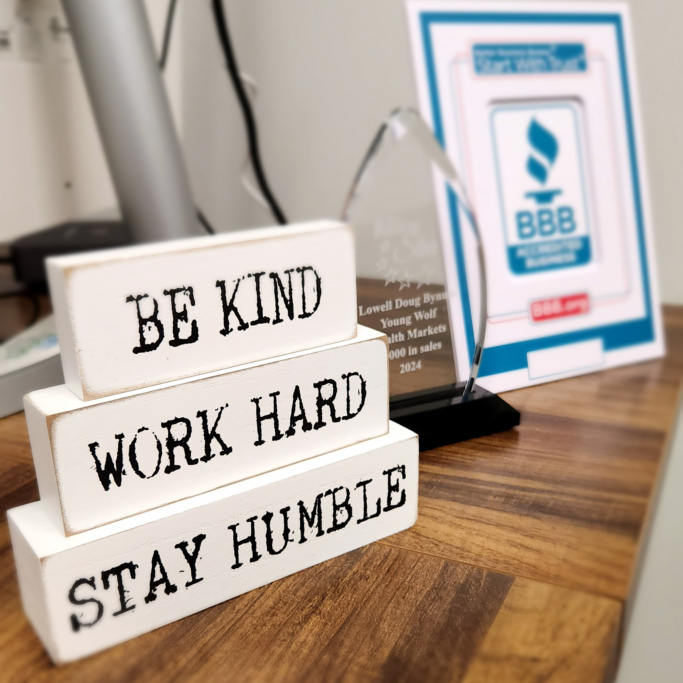 Be Kind Work Hard Stay Humble