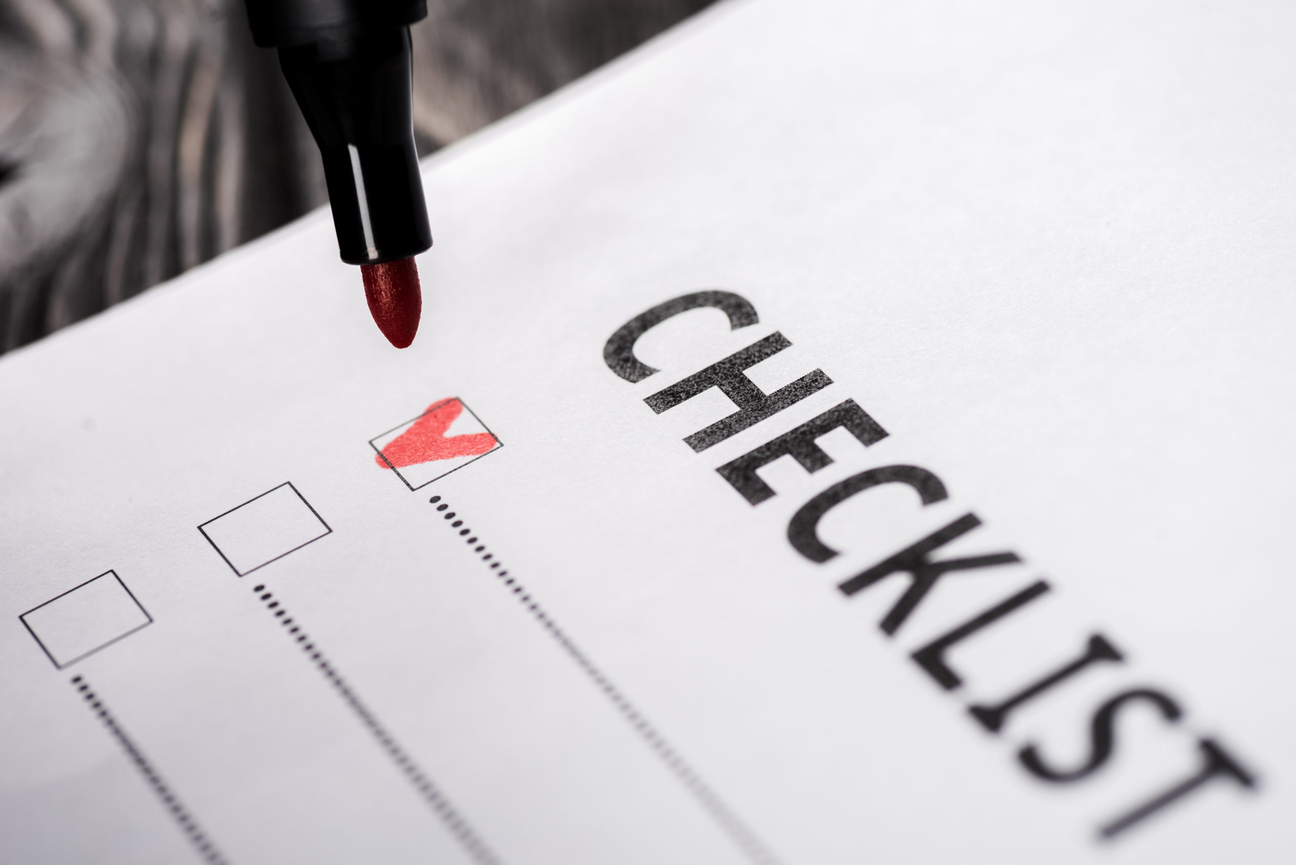 Checklist