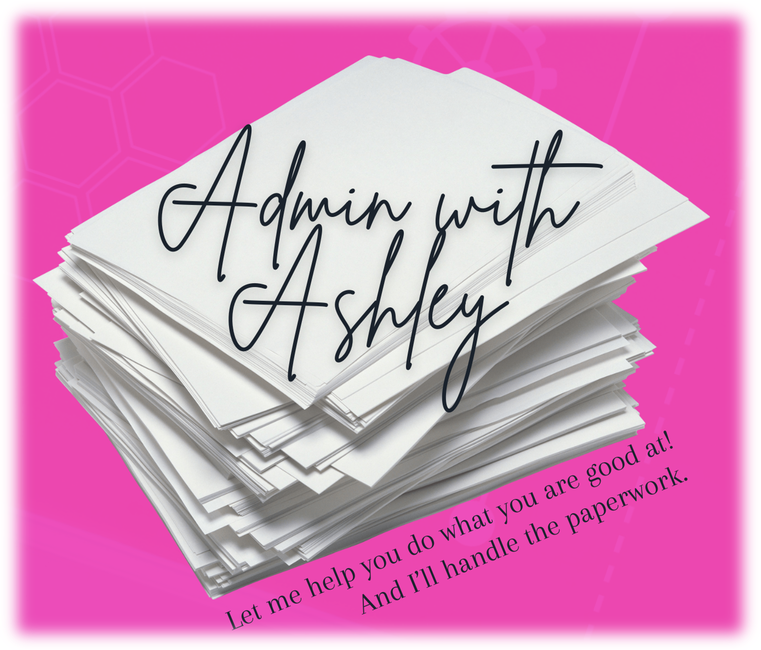 Admin with Ashley, LLC logo