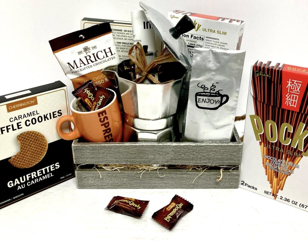 Gift basket by Berlee's Fancies designed to empress