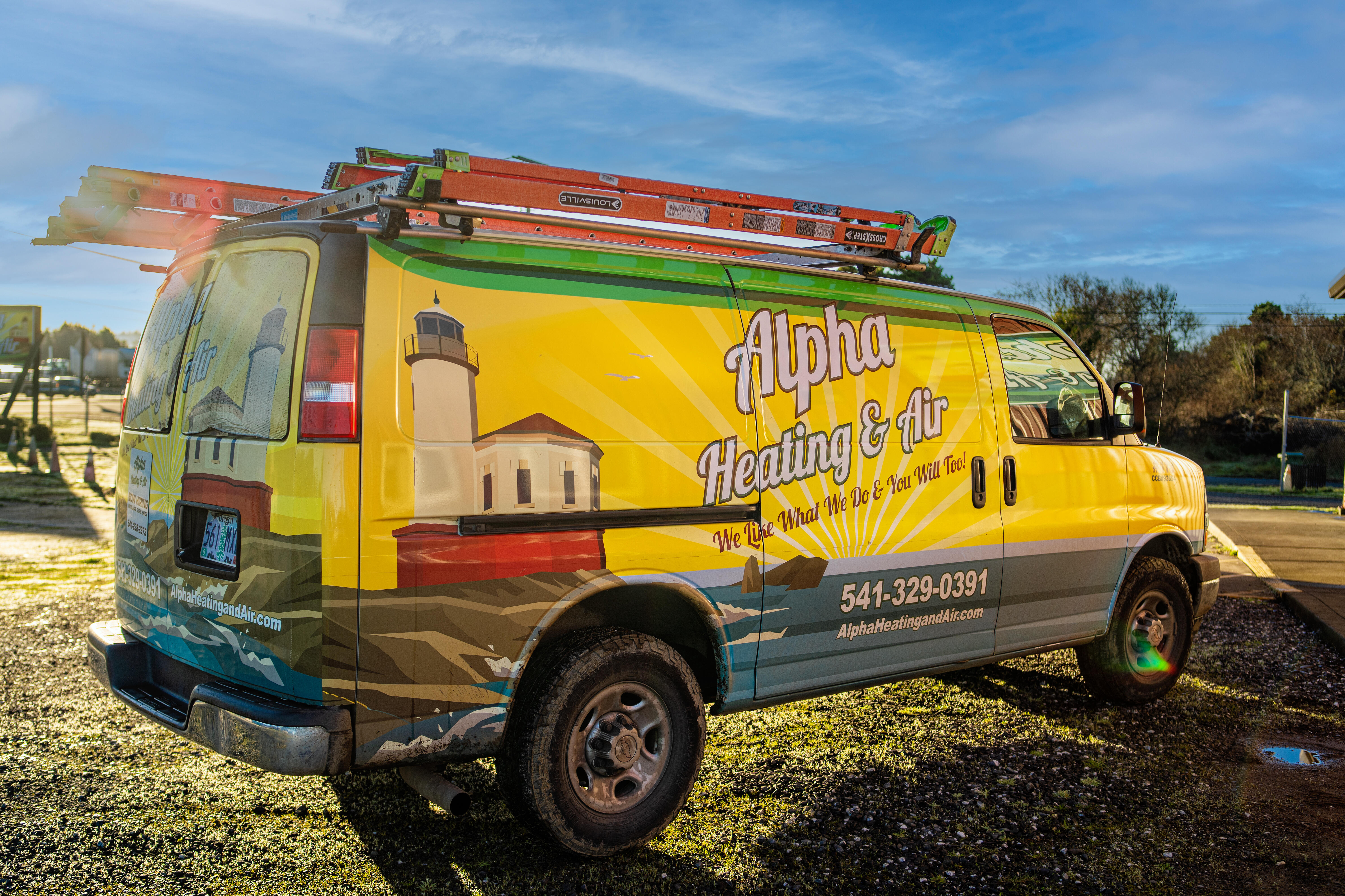 Alpha Heating &amp; Air logo