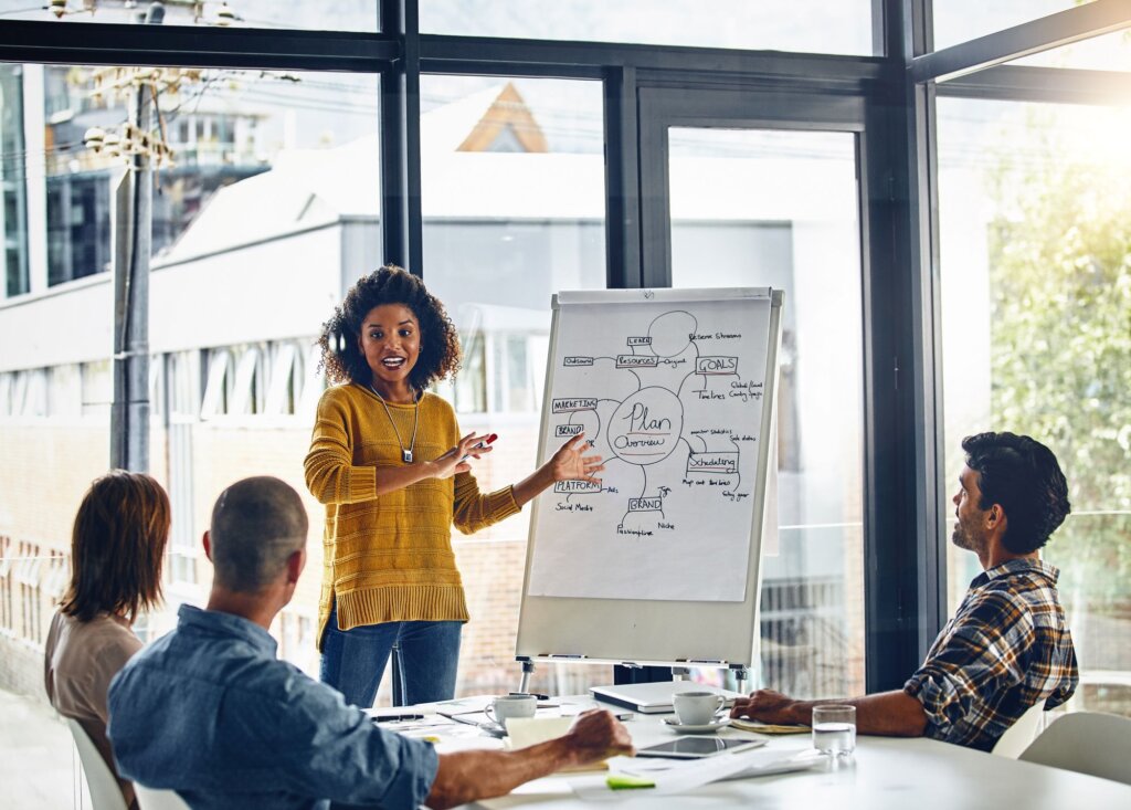 Small business meeting