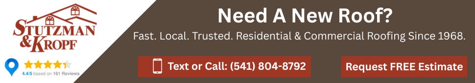 Need A New Roof? Stutzman & Kropf is your trusted local roofing pro in Albany