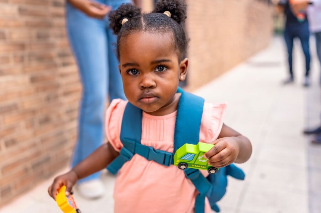 Child at day care