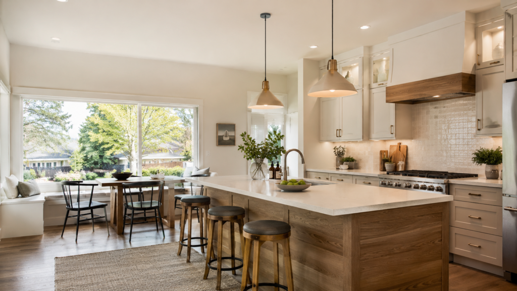 Beautiful kitchen remodeling project in a Keizer Oregon home