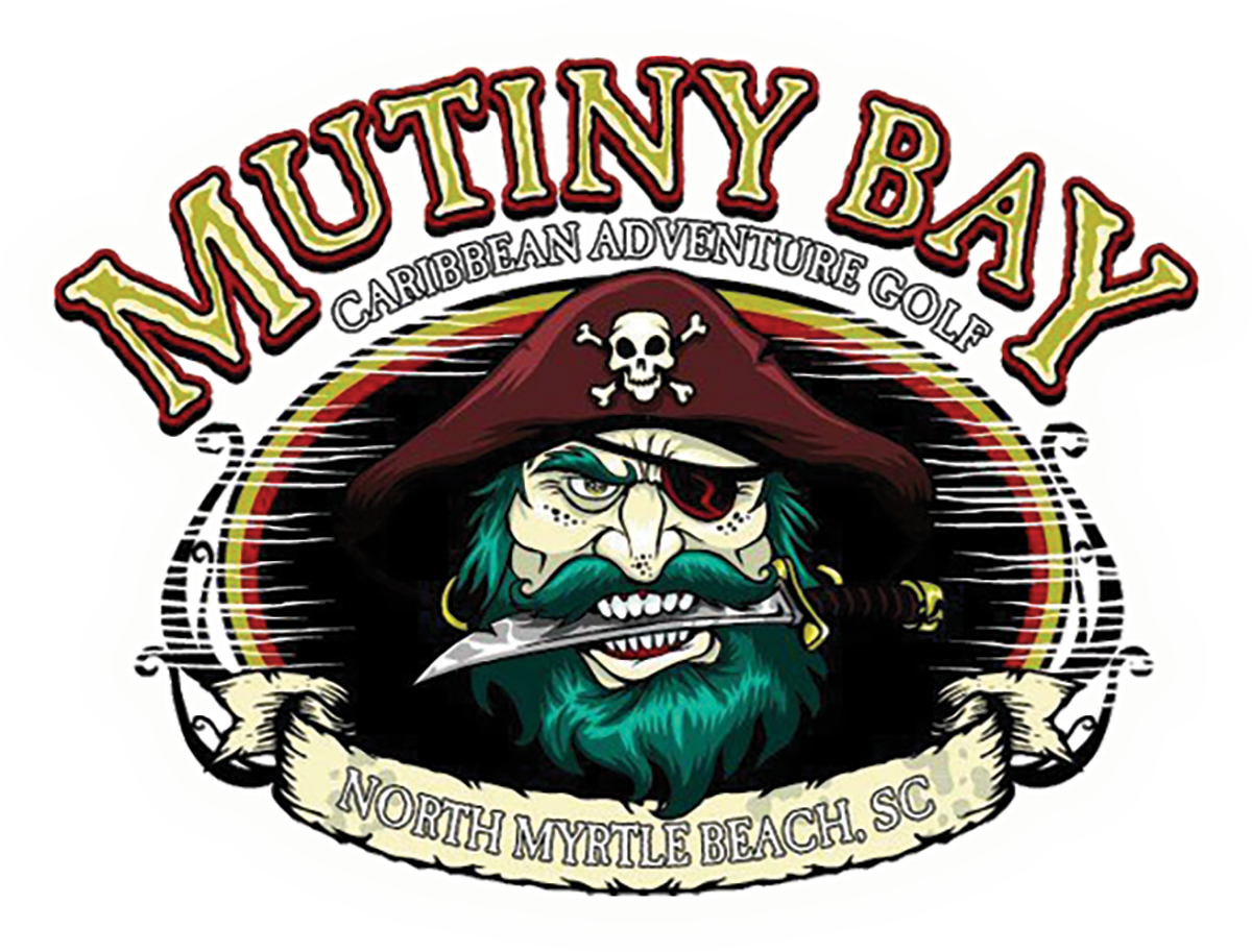 Mutiny Bay Miniature Golf logo