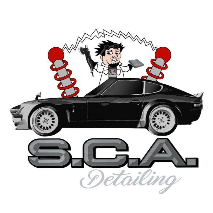 S.C.A. Detailing logo