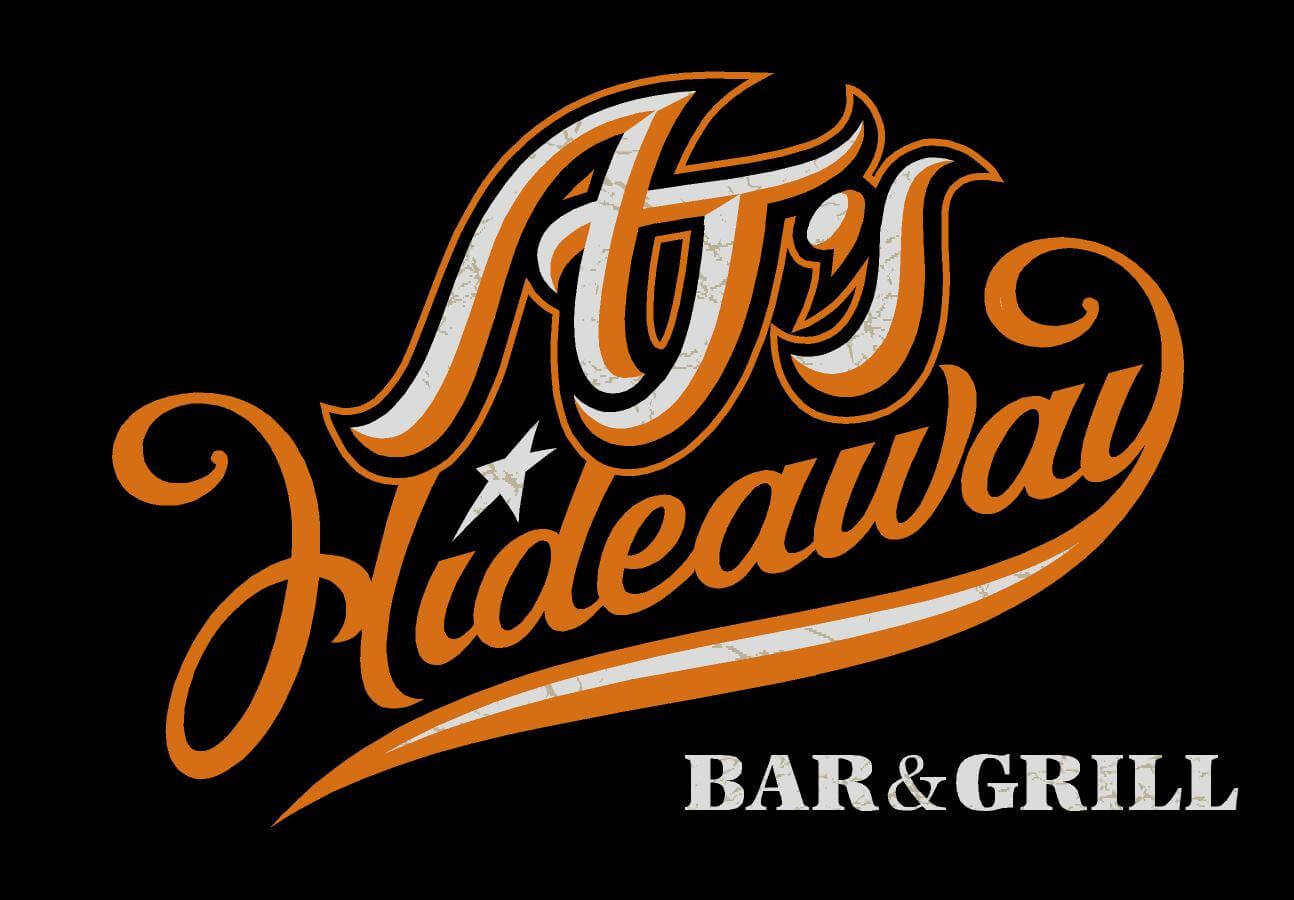 AJ's Hideaway Bar & Grill logo